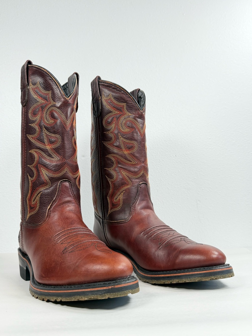 Double H Boots Men’s DH1556 Size 8 EE GEL ICE Western Work Boots Made In USA